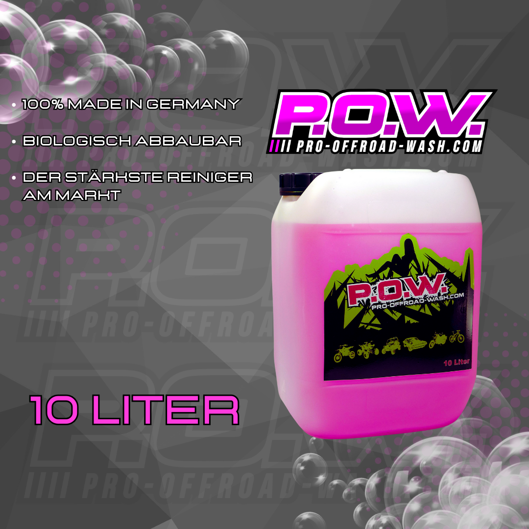 P.O.W. Offroad Reiniger Konzentrat - 10 Liter P.O.W. Offroad Reiniger Konzentrat - 10 Liter