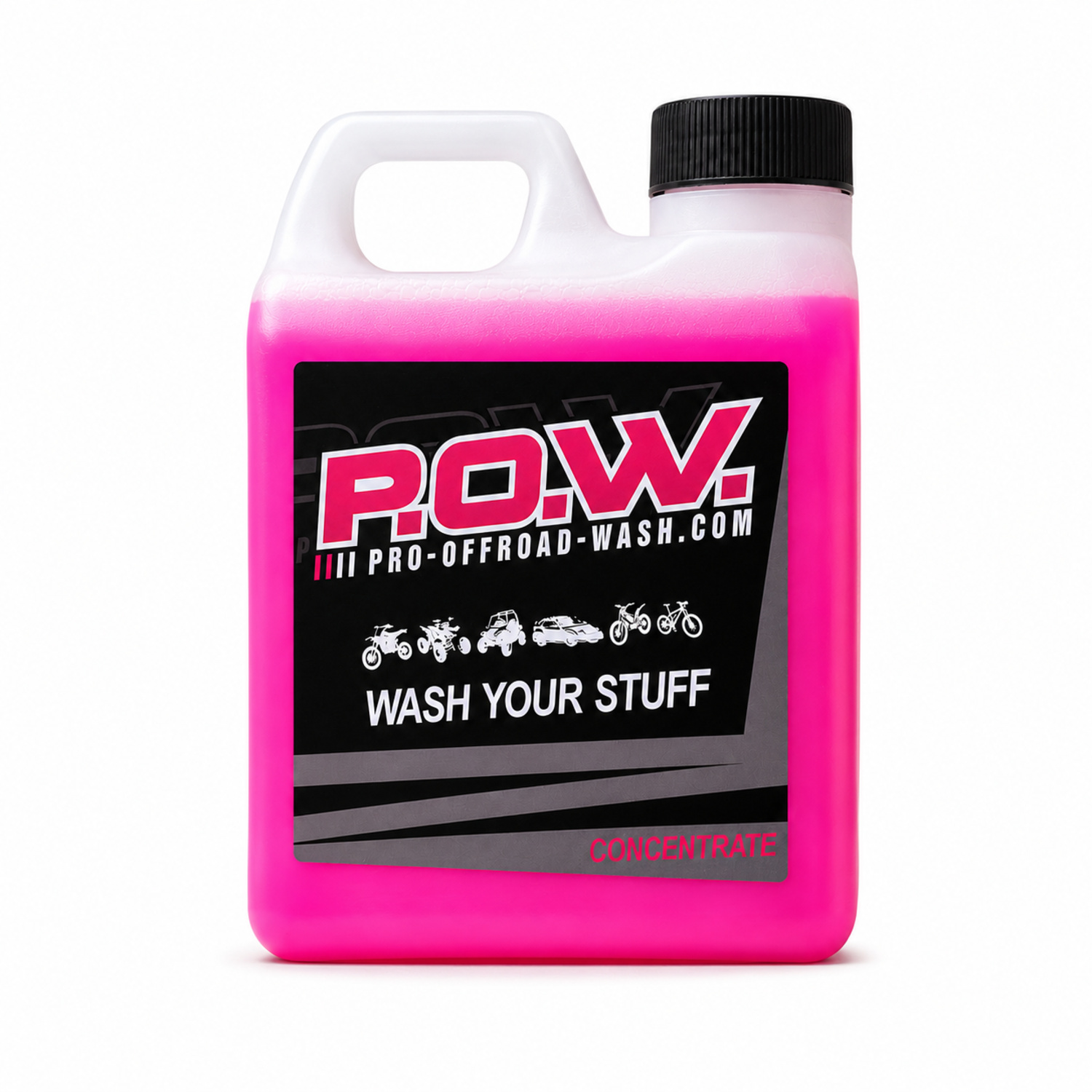 Motocross- und Offroad-Reiniger Konzentrat 1 Liter – bis zu 50 Liter – POW