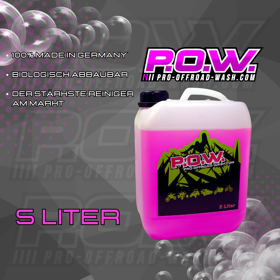 P.O.W. Offroad Reiniger Konzentrat - 5 Liter P.O.W. Offroad Reiniger Konzentrat - 5 Liter