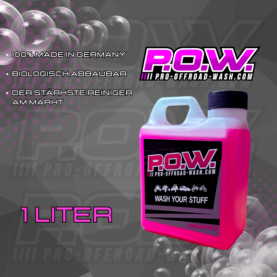 P.O.W. Offroad Reiniger Konzentrat - 1 Liter P.O.W. Offroad Reiniger Konzentrat - 1 Liter