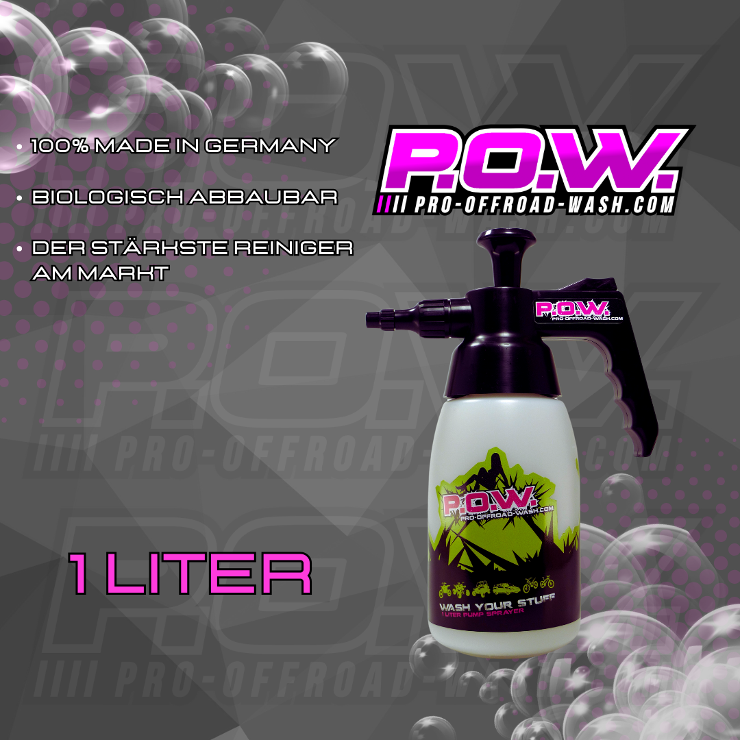 POW Offroad Reiniger Pumpsprüher - 1 Liter POW Offroad Reiniger Pumpsprüher - 1 Liter